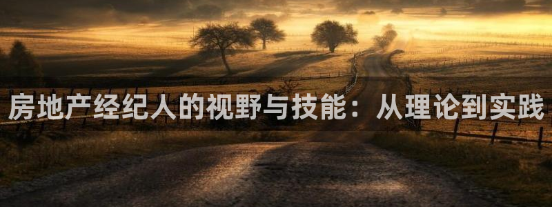 和记黄埔集团官网：房地产经纪人的视野与技能：从理论到实践