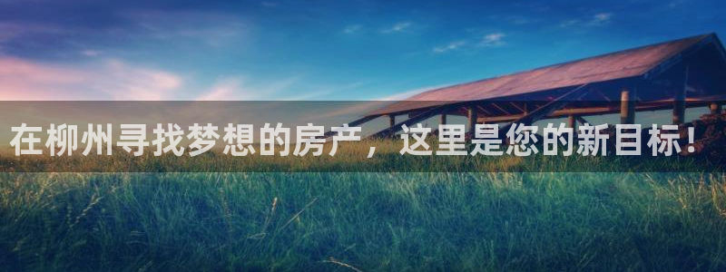 和记娱乐h88官网约凯发来就送68：在柳州寻找梦想的房产，这