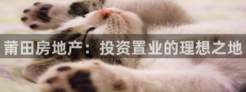 和兴记官网：莆田房地产：投资置业的理想之地