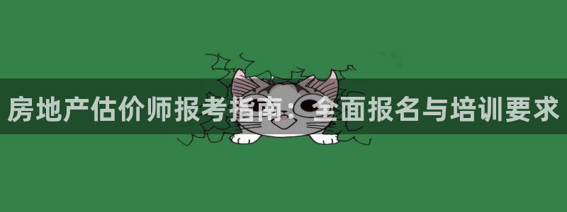 和记娱乐网官网：房地产估价师报考指南：全面报名与培训要求