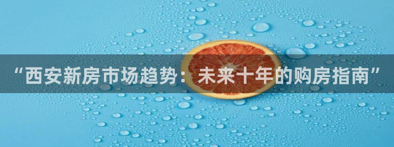 和记手机官网：“西安新房市场趋势：未来十年的购房指南”
